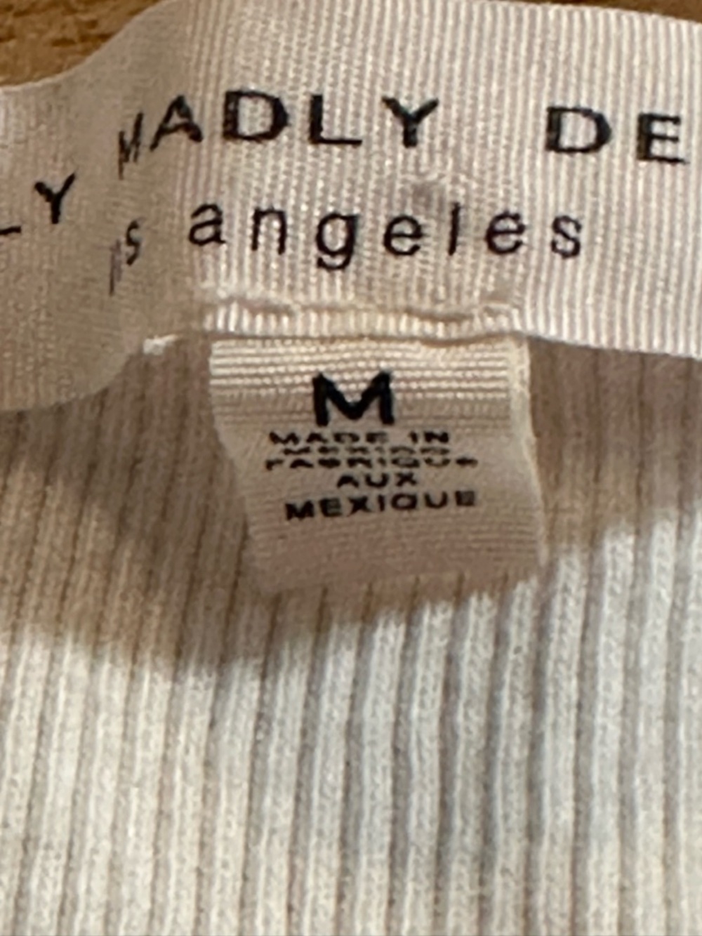 Truly Madly Deeply Sun Ribbed  Cropped Tank Top - Picture 8 of 8